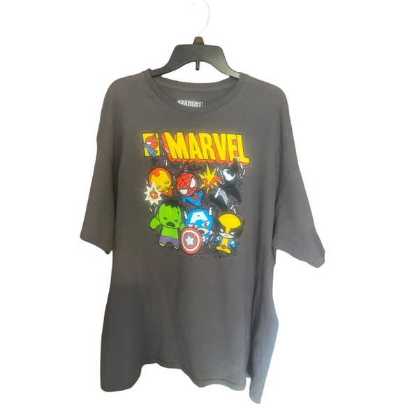 Marvel Superhero Graphic T-Shirt - Picture 1 of 6